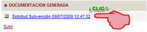 Generar solicitud de subvencion 2